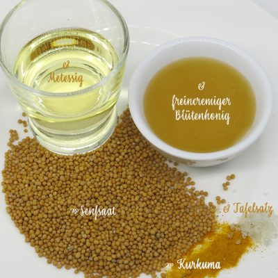 Knuspersenf<sub>mit Honig und Metessig</sub> – Bild 3