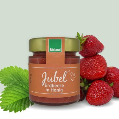 Erdbeere in Honig